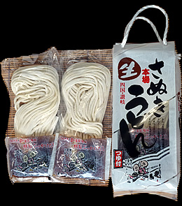 ぶっかけうどん（手提げタイプ：200g×2 ぶっかけだし 2個）｜日の出製麺所